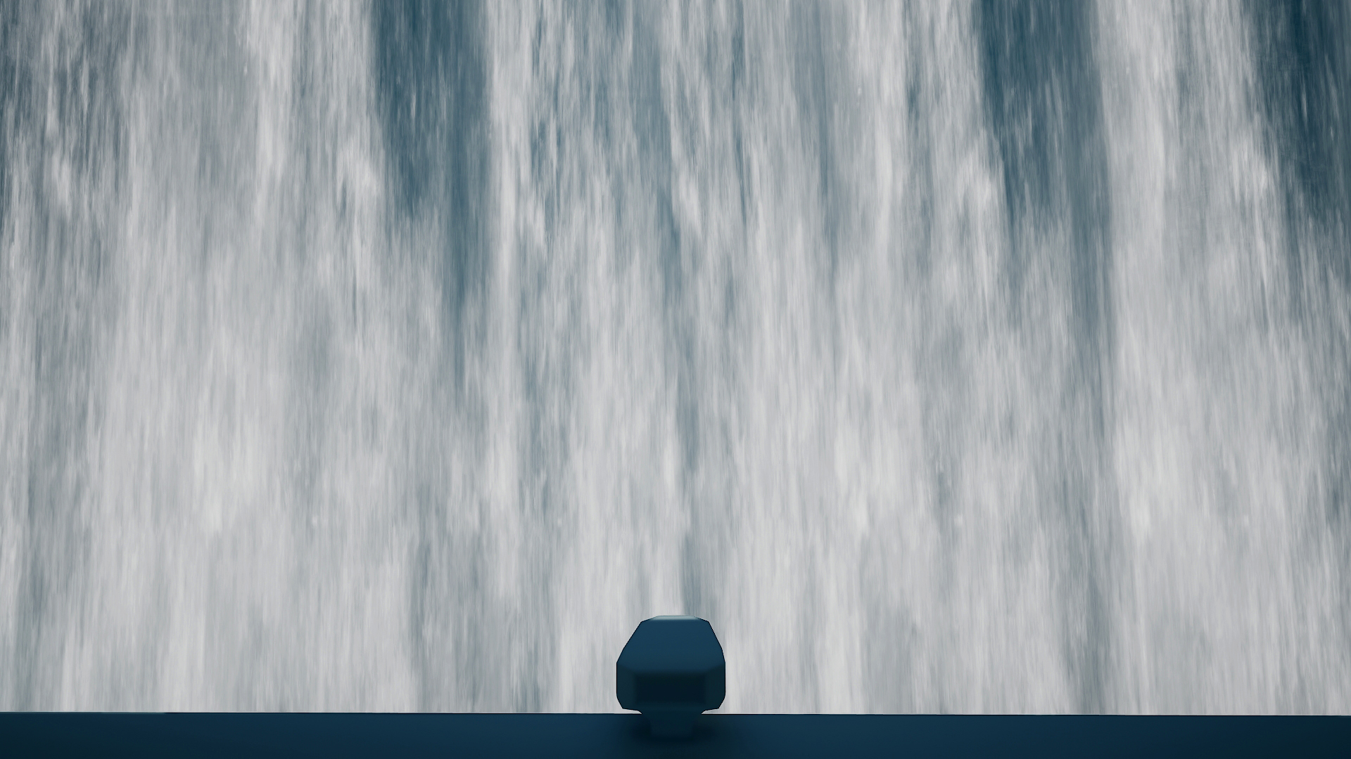 Pool surface from below water as ceiling filtering light